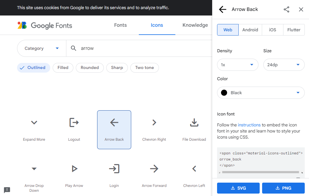 Material Design Icons