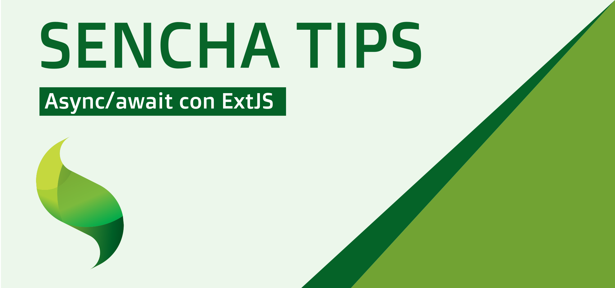 Async/await con ExtJS